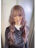 ケアカラー+似合わせカット+高濃度ラポールトリートメント