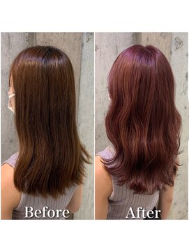 トゥーヘアー(too hair) 無造作ナチュラルロングスタイル【西葛西】