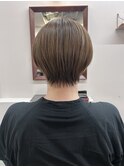 【Look at】20代30代40代小顔ショートナチュラルハイライト
