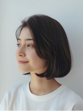 ルシードスタイル アウラ 松戸市五香(LUCIDO STYLE Aura) うる艶サラサラショート【松戸#五香#白髪染め#カラー#髪質改善】