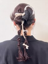 ビューイースト 亀戸 錦糸町(VIEW EAST)&nbsp;【周りと被らない個性派ヘア】カチモリ 編みおろし/@view_ayamin