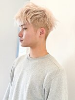 フィルドール 大分明野店(fild'or) ペールホワイト×メンズショート