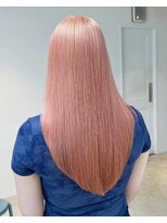 ラック 表参道(LUCK) コーラルピンク/ブリーチ/ケアブリーチ/表参道