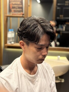 銀座 シノ 本店(shino) メンズパーマ　ビジネス　シチサン