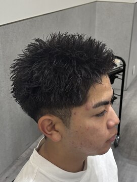 ビカムメンズヘアー 栄店(become men's hair) スパイキーショート/スパイキーパーマ/名古屋