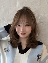 アマトウキョウ 表参道(AMA TOKYO)&nbsp;レイヤーカット 韓国ヘア 顔周りカット高島大登