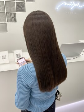 ミッシュバイアーバン(misch by urban.) 髪質改善トリートメント×透明感カラー