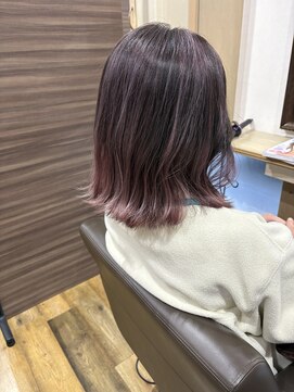 アレッタヘアーサロン(ALETTA HAIR SALON) ピンクバレイヤージュ