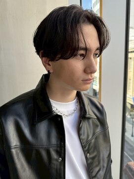 スクリーン(SCREEN) MEN’S HAIR/サーフカール/刈り上げセンターパート/神戸