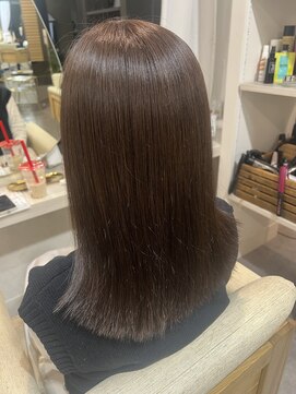 髪質改善美髪カラートリートメント