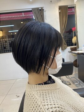 ☆丸みとくびれのショートボブ☆