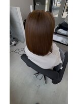 エン 久安(en.)&nbsp;赤み控えめココアブラウン×大人ボブ/30代40代50代