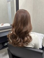 ローヴ 梅田(L'aube)&nbsp;髪質改善 スーパーロング ワンレングス レイヤー 韓国風巻き