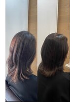 シルクレイ 新宿店(Silk-lei)&nbsp;髪質改善でエイジング毛もナチュラルストレートに！