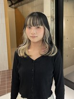ナギ 千種(nagi) フェイスフレーミング × 前髪インナー