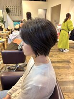 フーチー クーチー アマティー 豊中店(FUCHI KUCHI amati)&nbsp;@fuchi_kuchi.okada［豊中,髪質改善/ばっさり小顔ショート/暗髪]