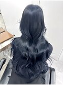 ウェーブミディアムメルティカラー×ブリーチなし韓国[新宿]