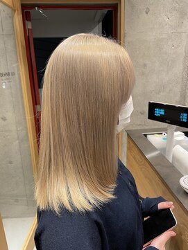 テーラヘアー 石岡店(TELA HAIR) ブロンドカラー