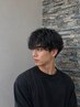 【パーマがかかっている男性のお客様限定】カット×表面のみ部分パーマ￥7980