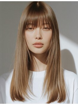 アベックプレジール 海老津店(AVEC PLAISIR)の写真/海老津で人気のSalon[AVEC PLAISIR海老津店]広がる髪/浮き毛/クセ毛など…悩みを改善し憧れのストレートに*