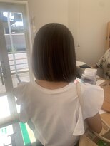 フィット(Fit)&nbsp;ワンレンボブ、グレージュカラー