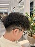 【石岡指名限定】メンズパーマ+似合わせカット