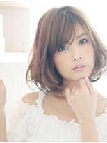 カジュアルフェミニンボブ