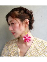 ワクナ(Wakuna)&nbsp;編み込みアレンジ