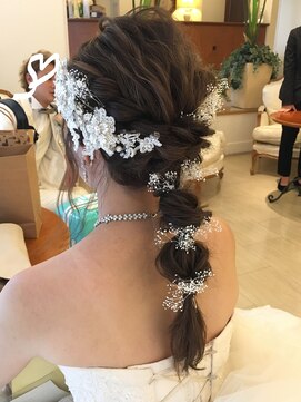 ブライダル ヘアメイク メリア(Bridal Hair Make MERIA) ダウンアレンジ