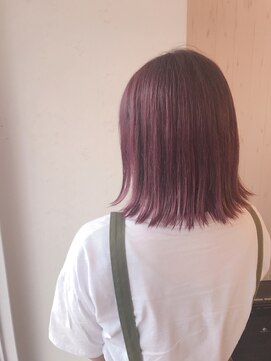 センカンドハウス(hair studio 2nd House) 伸ばしかけ外ハネボブ