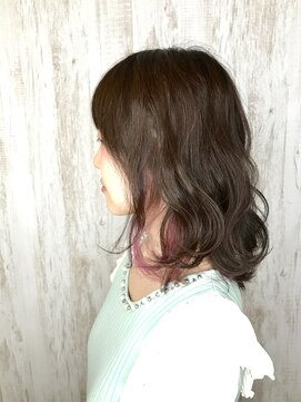 エムロード 深草店 ワンポイントピンク