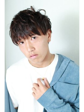 ミリュウ(Milieu) モテヘア メンズ束感 フェザースタイル