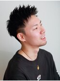 MEN'S HAIR☆ツーブロックかき上げショート