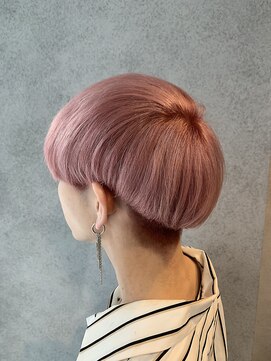 ヘアサロンエム 川越(HAIR SALON M) 外ハネ／アッシュブラウン／ネオウルフ／デザインカラー