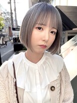 ヌード(NUDE)&nbsp;「NUDE」#うる艶髪ダブルカラーミニボブ前下りボブフレンチボブ