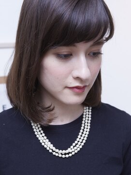 クローゼット 新宿(closet) 外ハネボブ/ペールベージュ[髪質改善/ヘッドスパ白髪染め/新宿】