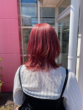 トウキョウヨシつね 御幸ヶ原店(TOKYO Yoshi) 派手髪ピンク/髪質改善