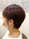 30代40代50代/チョコレート/ハンサムショート/大人可愛い/ミセス
