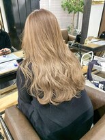 アルカナ 明治神宮前原宿(ARCANA)&nbsp;大人可愛いチョコレートモードプリカール外ハネボブハイライト