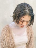 レジュアル(RESSUAL)&nbsp;大人可愛い20代30代40代黒髪前下がりショートボブ丸みショート◎