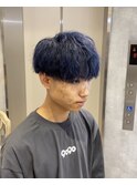 ブリーチ2回で作るブルーブラック