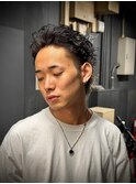 理容師 理容室 五反田 メンズ ツイスパ 波巻き