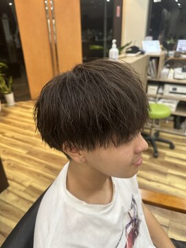 スウェル 千葉店(Swell) 茶髪マッシュ