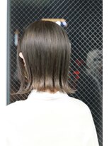 ビアージュ(Viage)&nbsp;#グレージュ #ブリーチ #ダブルカラー #ショート #ボブ