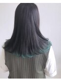 #裾カラー#インナーカラー#グラデーションカラー