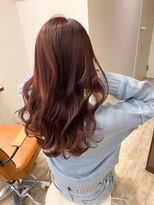 マーリャヘアー(mallia hair) レイヤースタイルレイヤーカットロングレイヤー小顔スタイル