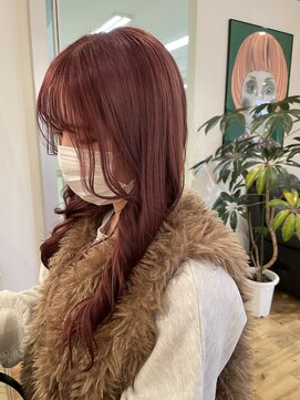 ルッツ(Lutz. hair design) 2/23  pink brown