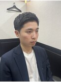 ビジネス　ショート　メンズ　30代　理容室　床屋　シェービング