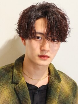 オーシャントーキョー 原宿(OCEAN TOKYO) 波巻きパーマメンズツイストスパイラルパーマツーブロック