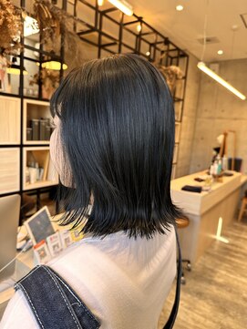 ヘアメイク ゼロ(0) ブルーグレージュ
